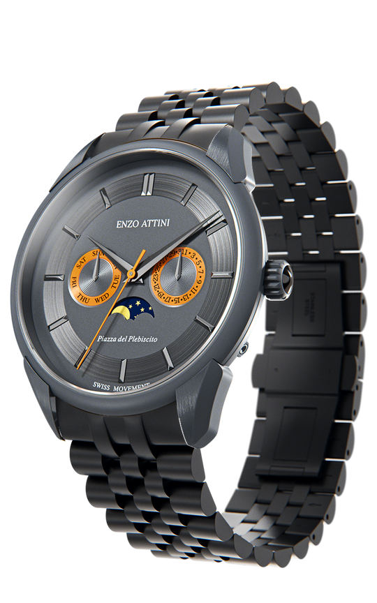 Piazza del Plebiscito - President Bracelet / Swiss Movement