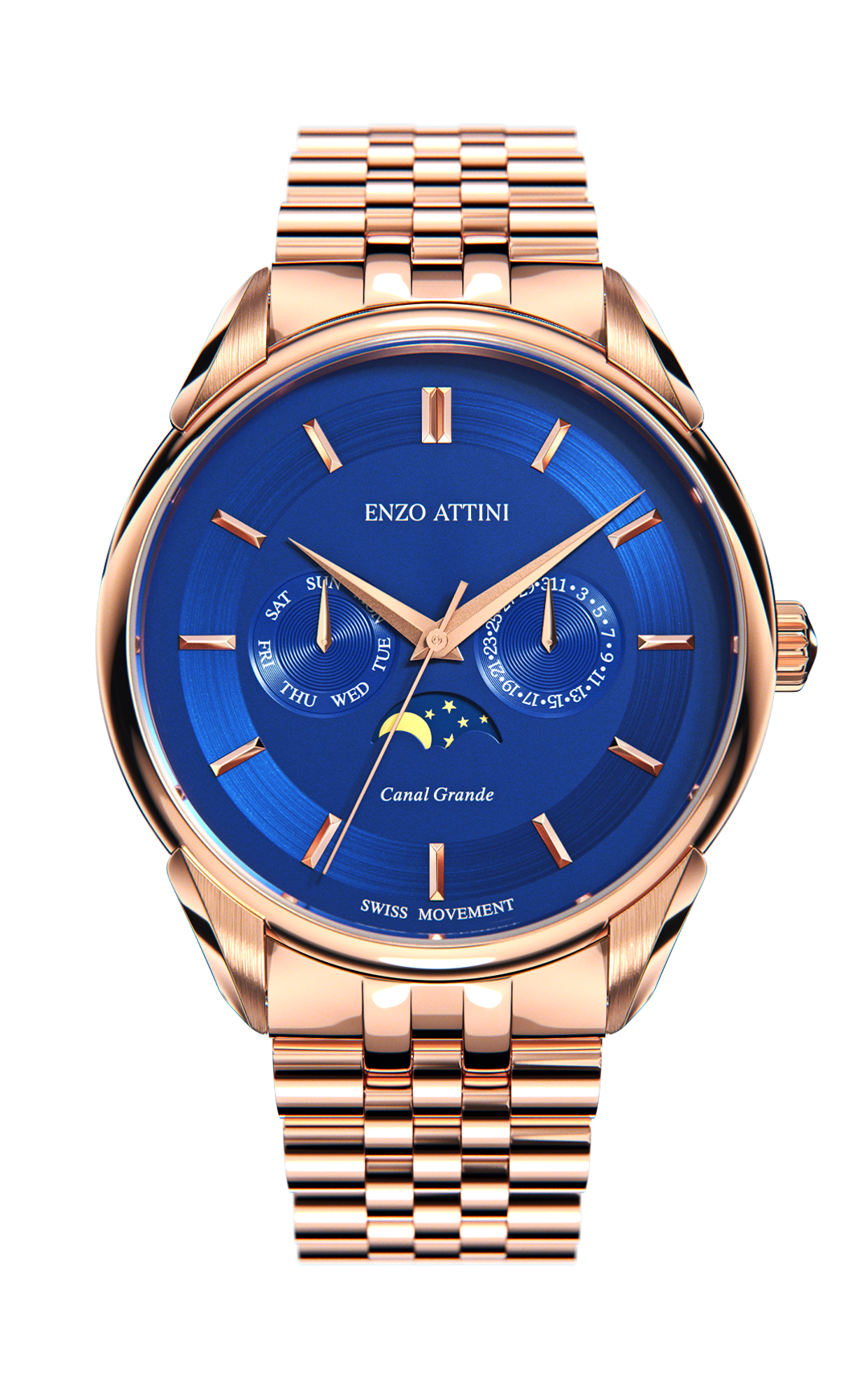 Canal Grande Venezia - President Bracelet / Swiss Movement.
