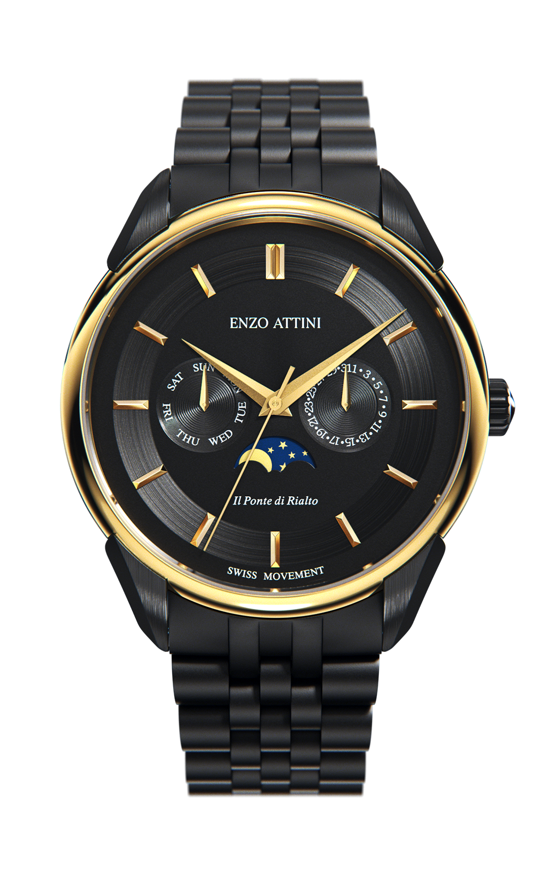 il Ponte di Rialto, Venezia - President Bracelet / Swiss Movement.