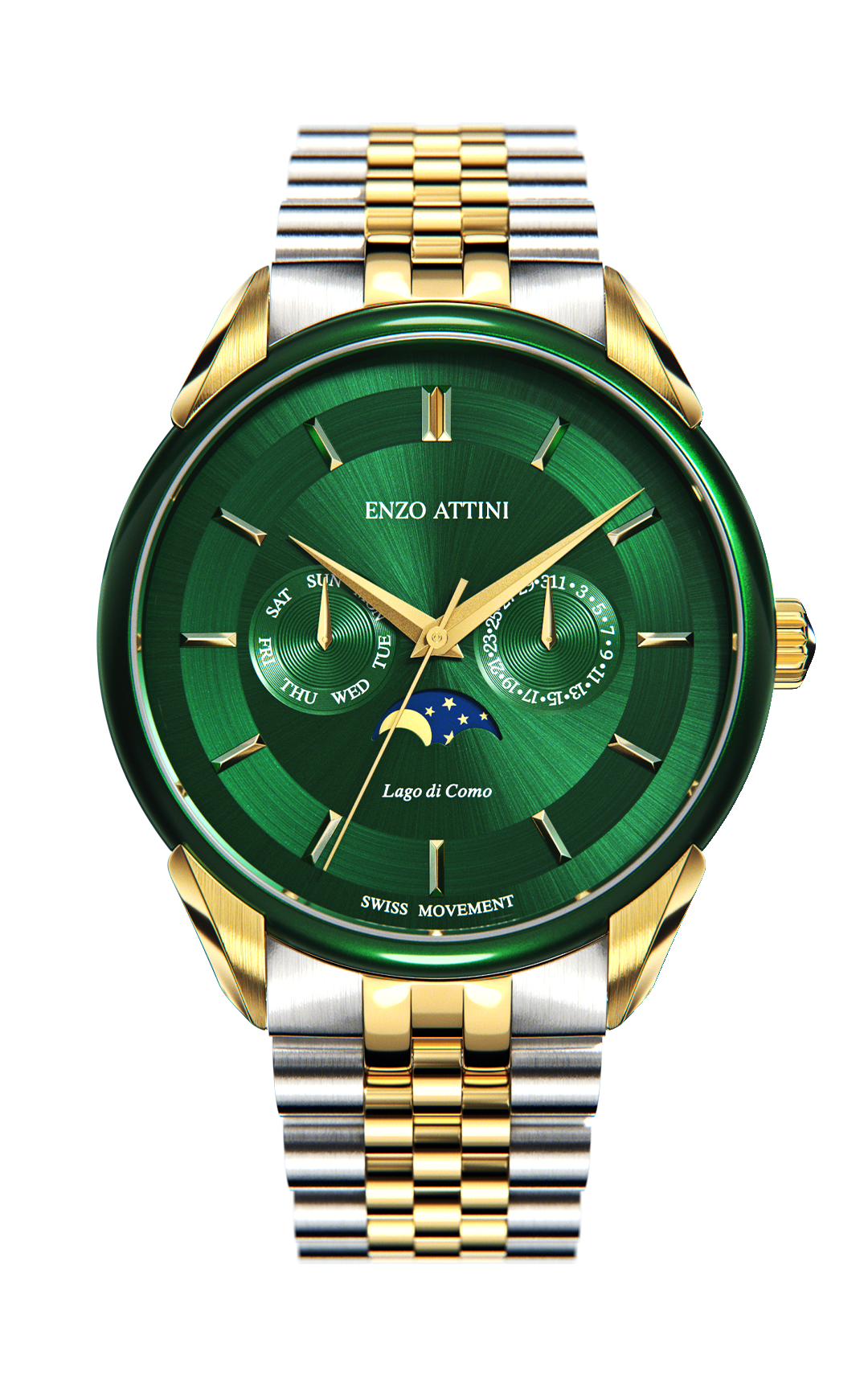 Lago di Como - President Bracelet / Swiss Movement