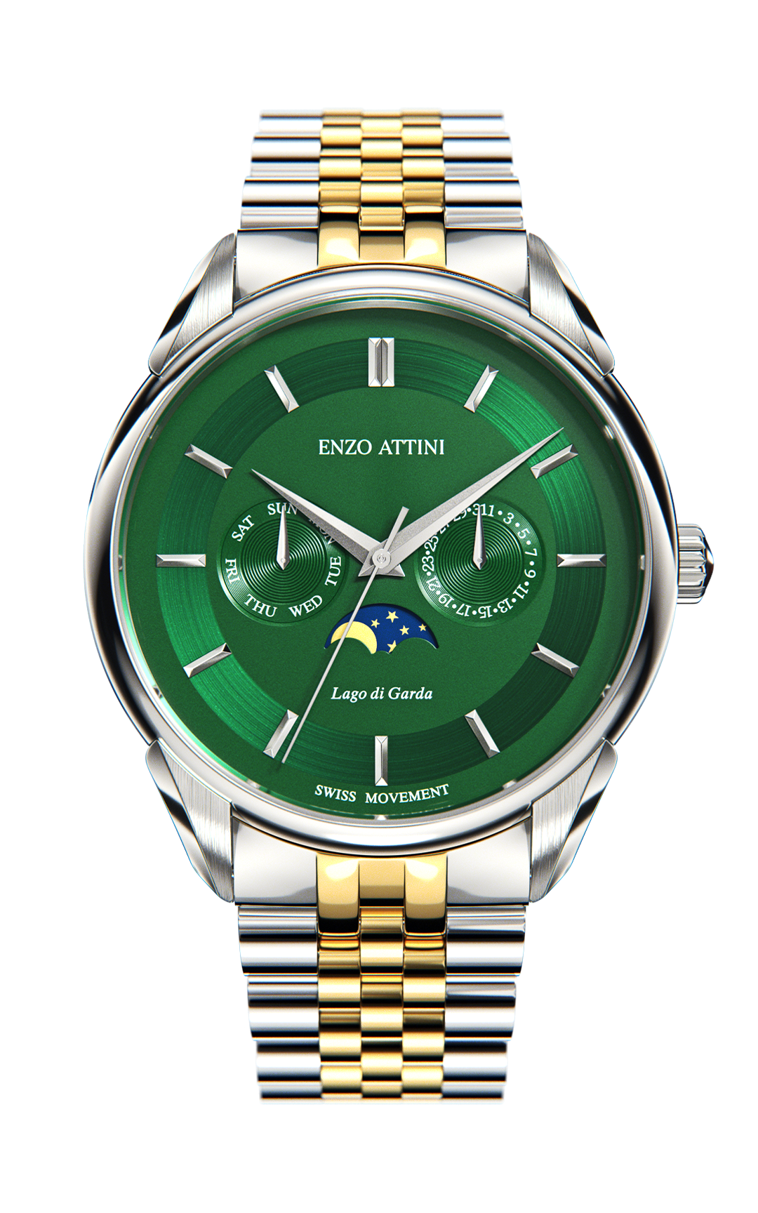 Lago di Garda - President Bracelet / Swiss Movement.