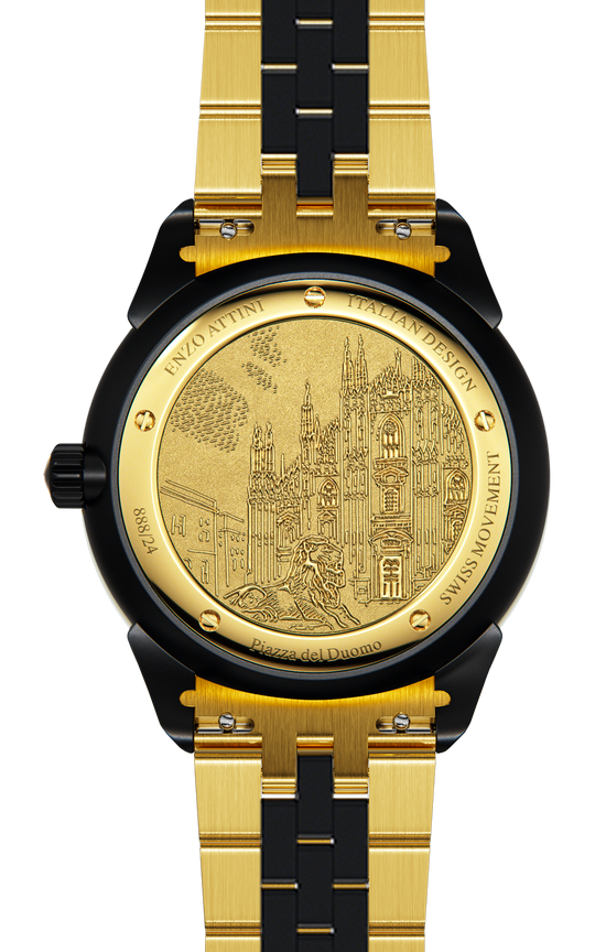 Piazza del Duomo, Milano - President Bracelet / Swiss Movement.