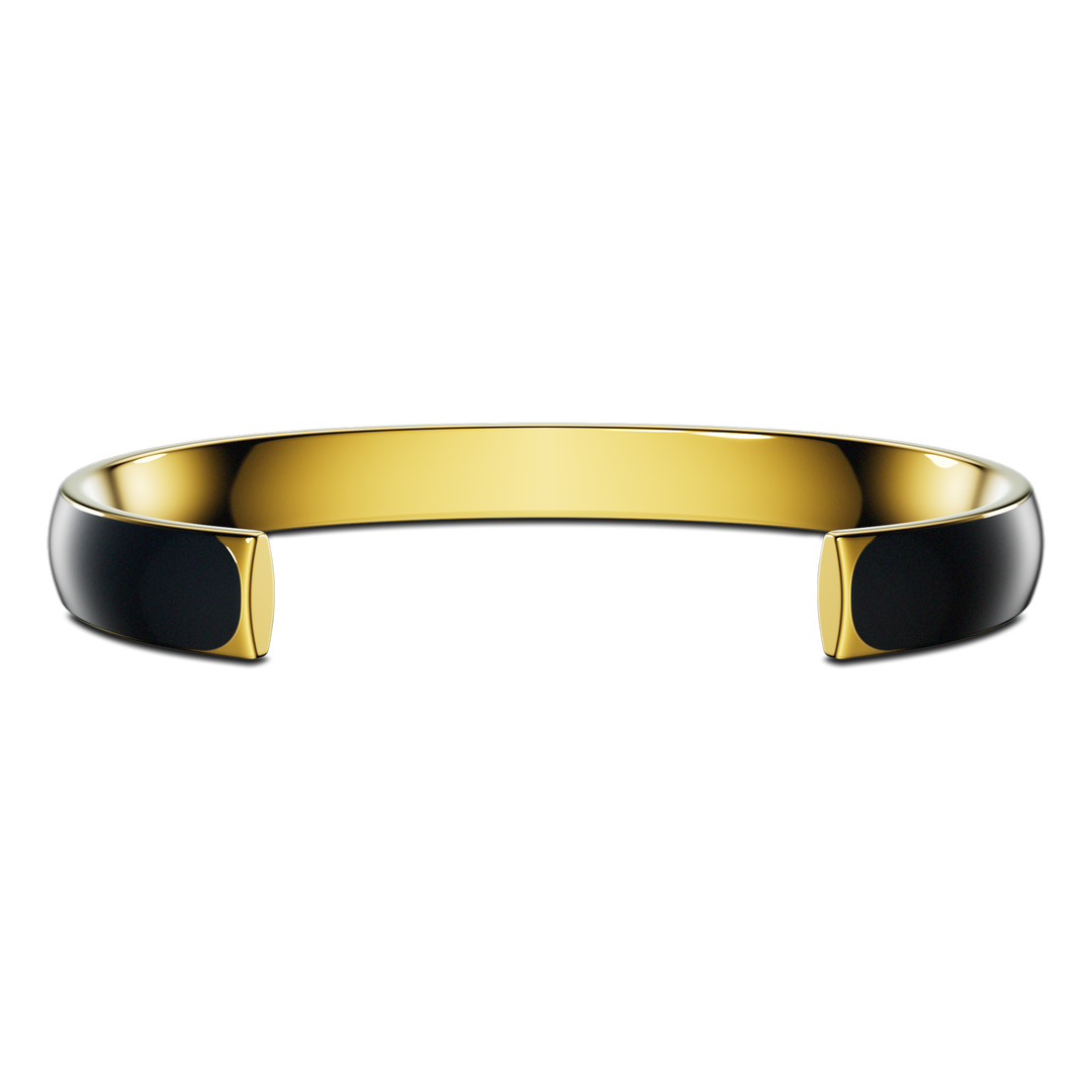 Momentum Sport / Black & Gold Color - Enzo Attini - - jewelry_men, momentum sport