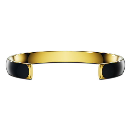 Momentum Sport / Black & Gold Color - Enzo Attini - - jewelry_men, momentum sport