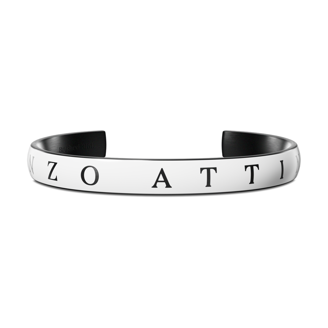 Momentum Sport / White & Black Color. - Enzo Attini - - jewelry_women, momentum sport