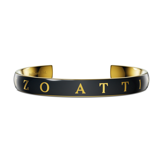 Momentum Sport / Black & Gold Color - Enzo Attini - - jewelry_men, momentum sport