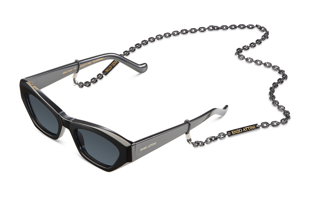 Eiffel Tower / Dark Black Lens