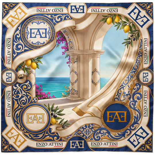 Brezza d’Amalfi - Silk Scarf