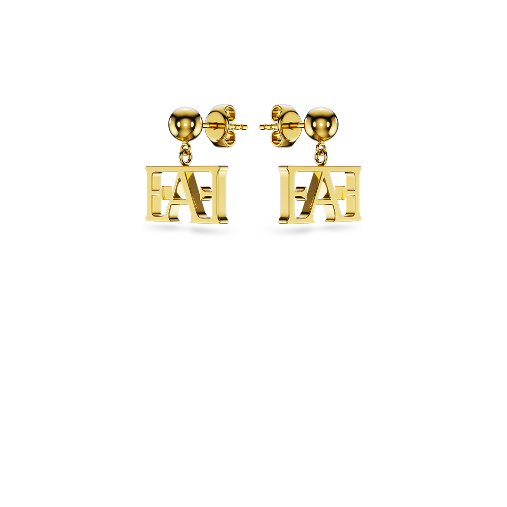 Monogram Drop Earrings
