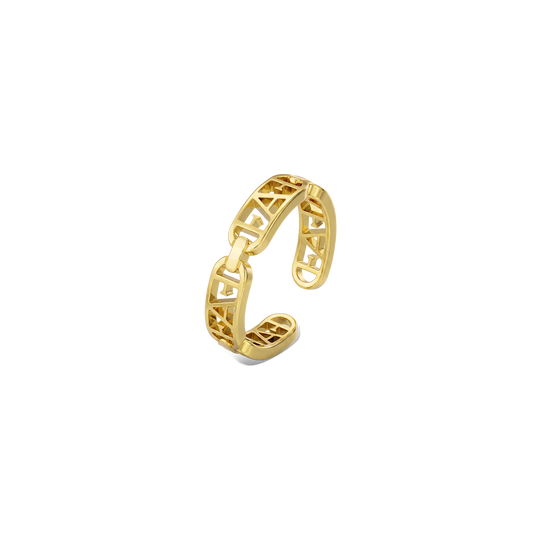Signature Ring / Gold Color