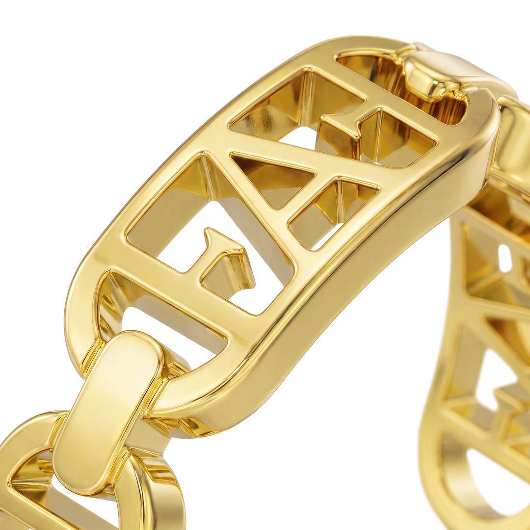 Signature Ring / Gold Color.