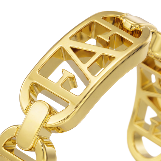 Signature Ring / Gold Color.