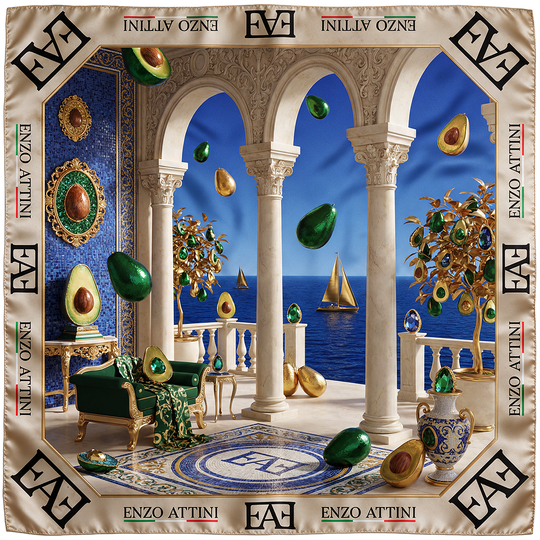 Villa Surreale - Silk Scarf