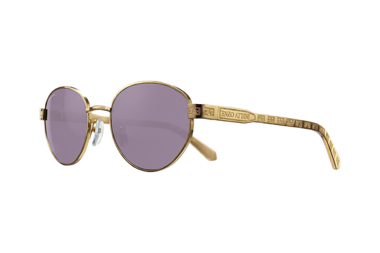 Val d'Orcia ll / Gold Color + Purple Lens