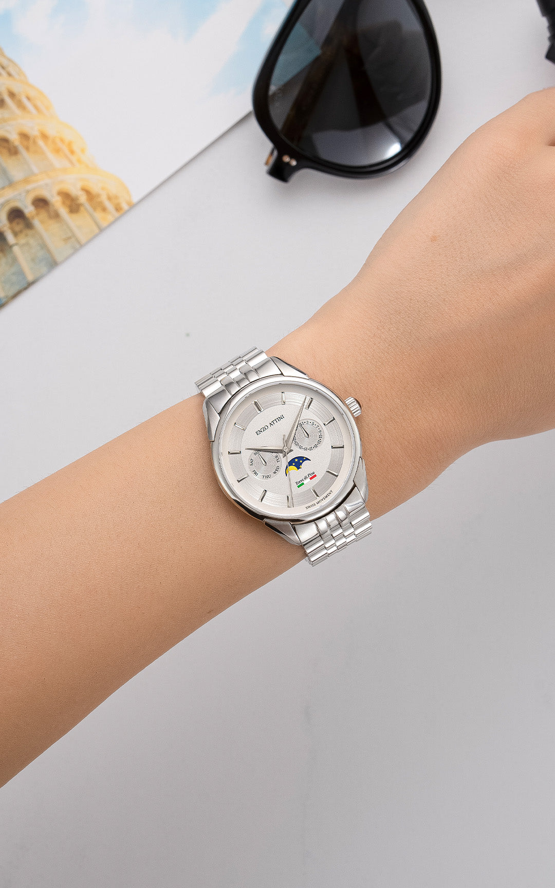 Torre di Pisa - President Bracelet / Swiss Movement.