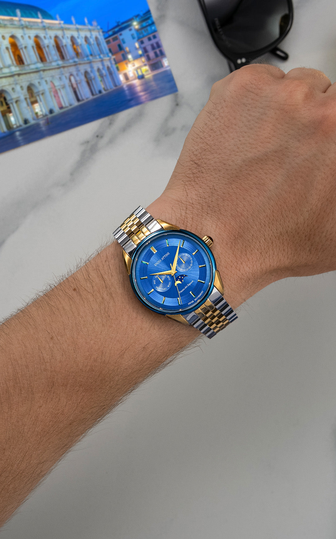 Piazza dei Signori - President Bracelet / Swiss Movement