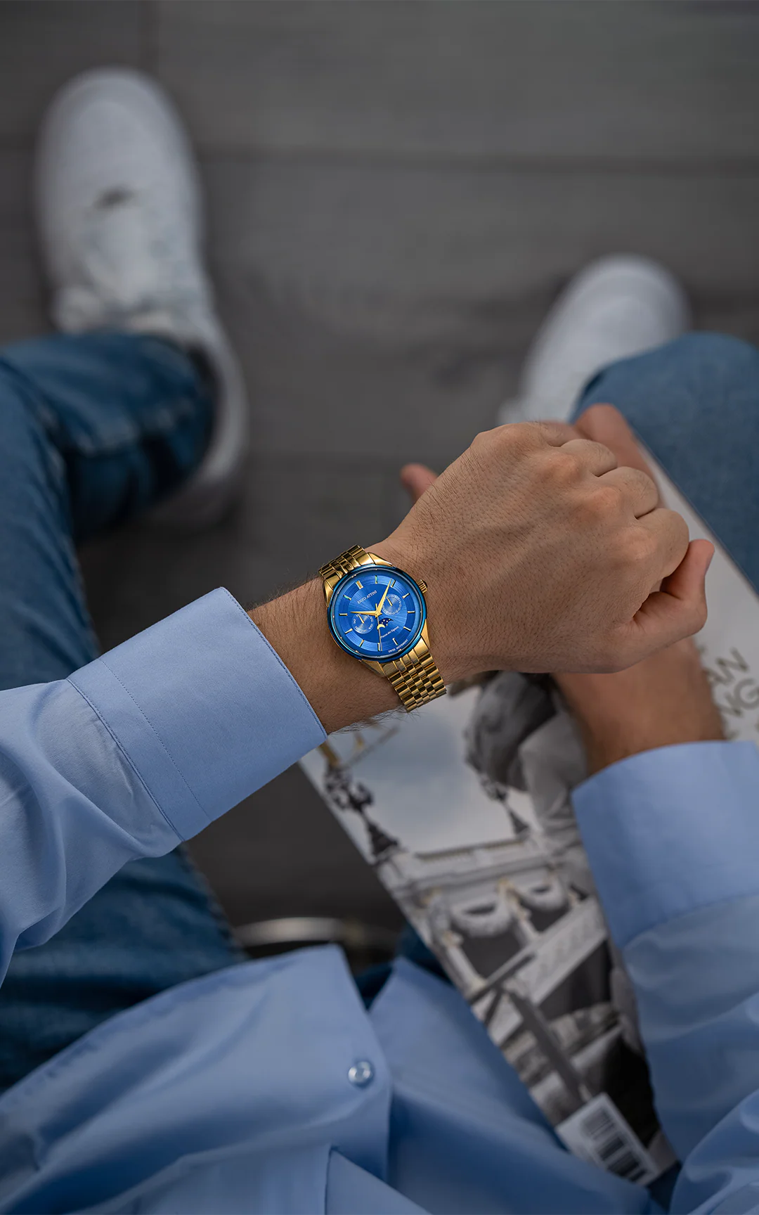 Piazza dei Signori - President Bracelet / Swiss Movement