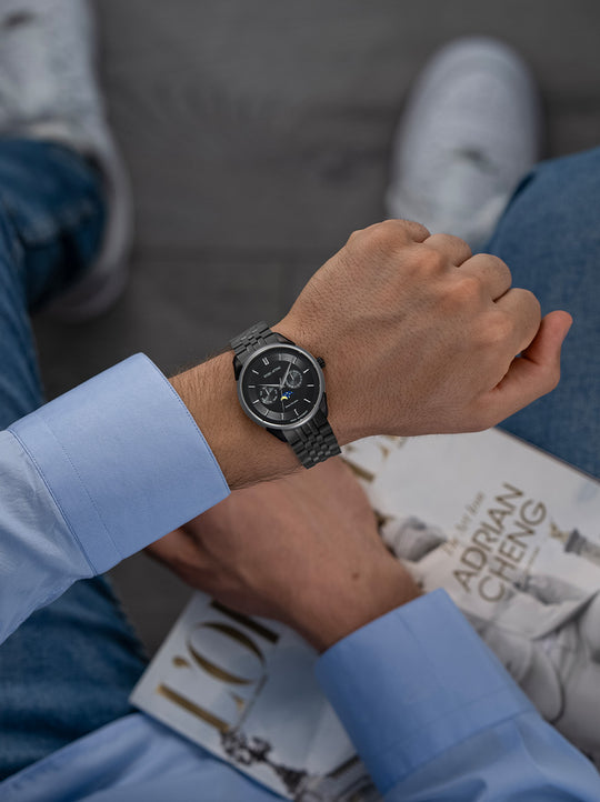 Ponte Vecchio, Firenze  - President Bracelet / Swiss Movement