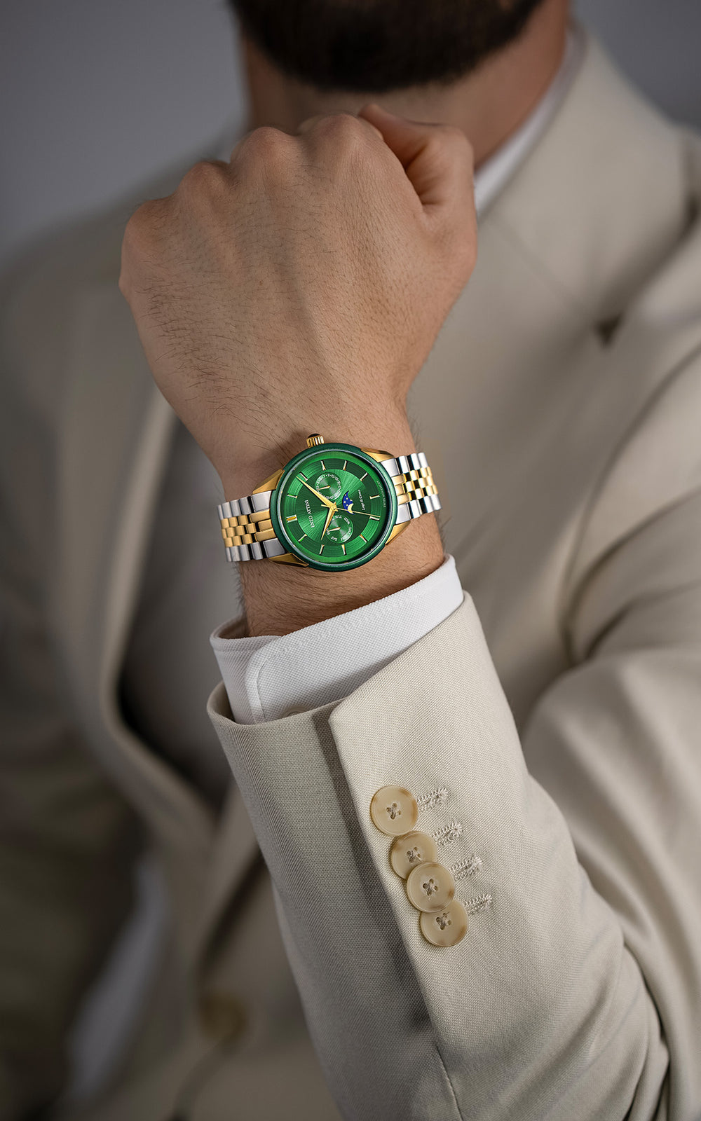 Lago di Como - President Bracelet / Swiss Movement