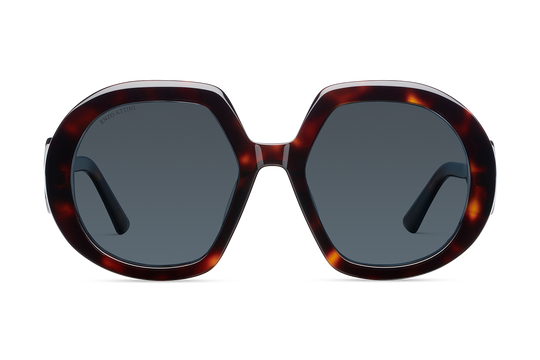 Lago di Garda / Tortoise Red + Black Lens.