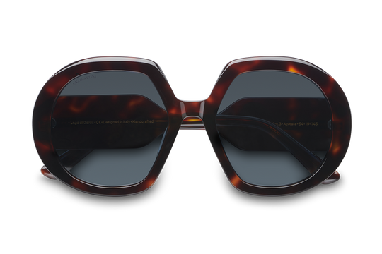 Lago di Garda / Tortoise Red + Black Lens.