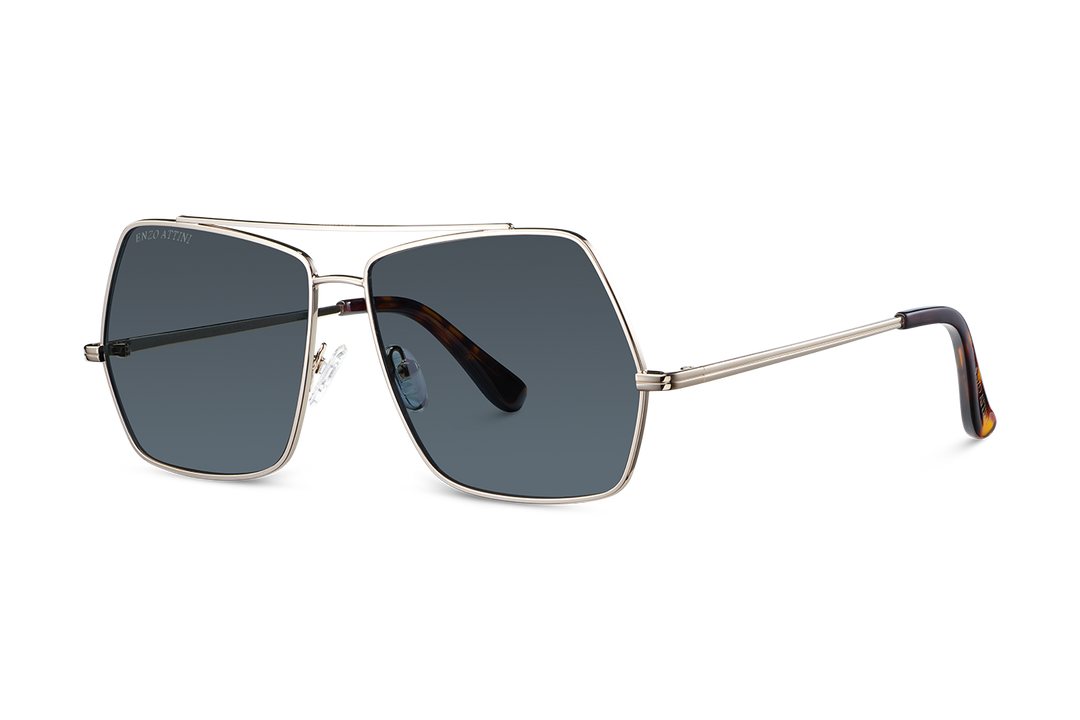 Lake Geneva / Tortoise & Gold Color + Dark Black Lens.