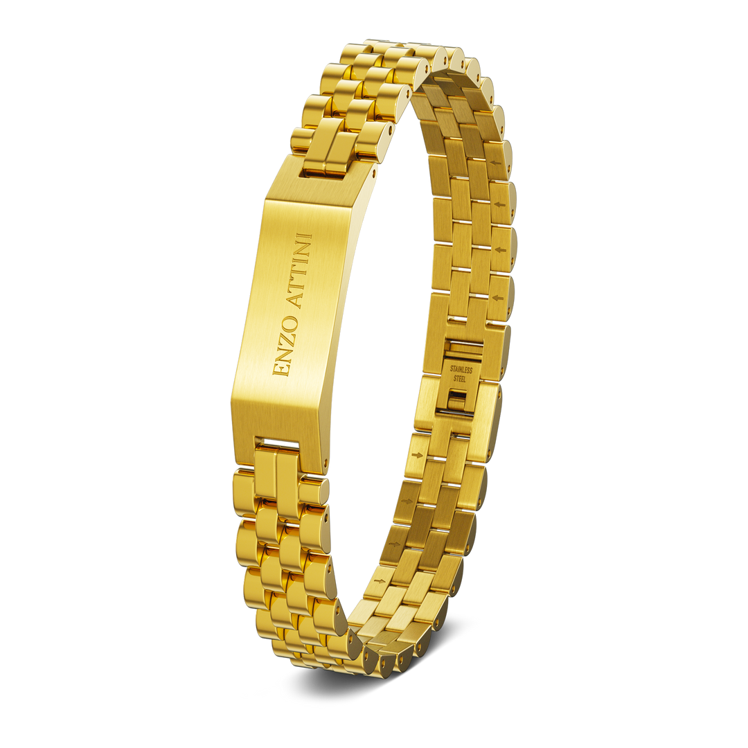 "Fontana di Trevi " - President Bracelet / Gold