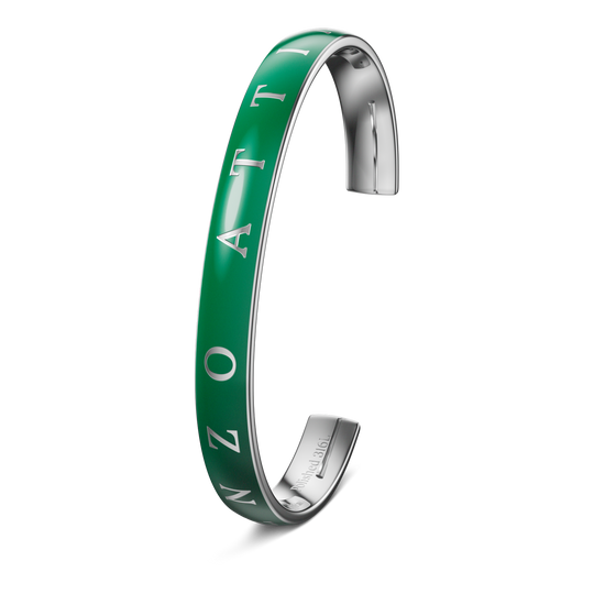 Momentum Sport / Green & Silver Color - Enzo Attini - - jewelry_men, momentum sport