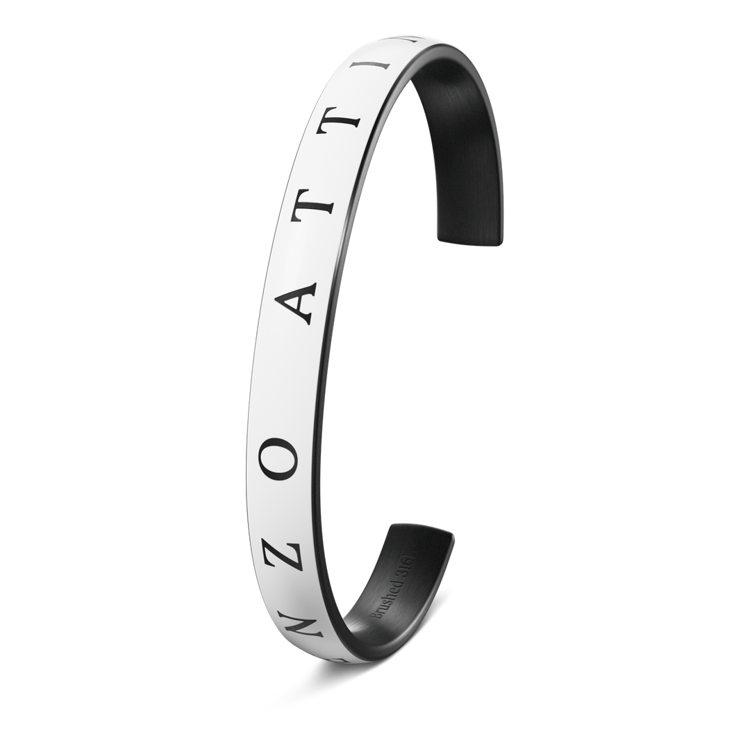 Momentum Sport / White & Black Color. - Enzo Attini - - jewelry_women, momentum sport