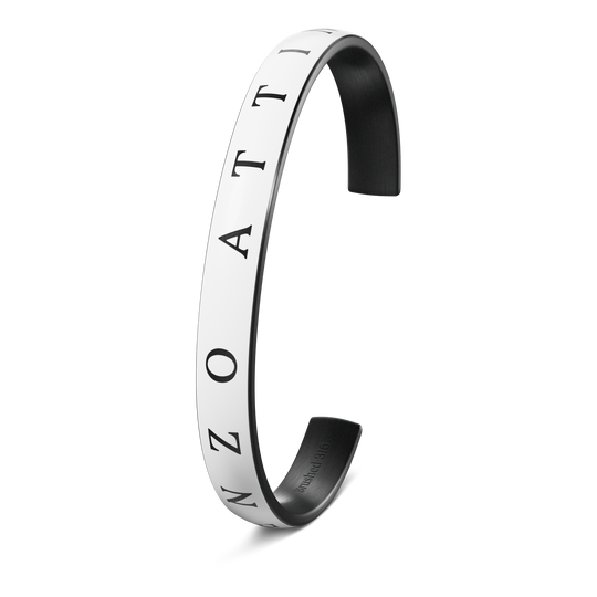 Momentum Sport / White & Black Color. - Enzo Attini - - jewelry_women, momentum sport