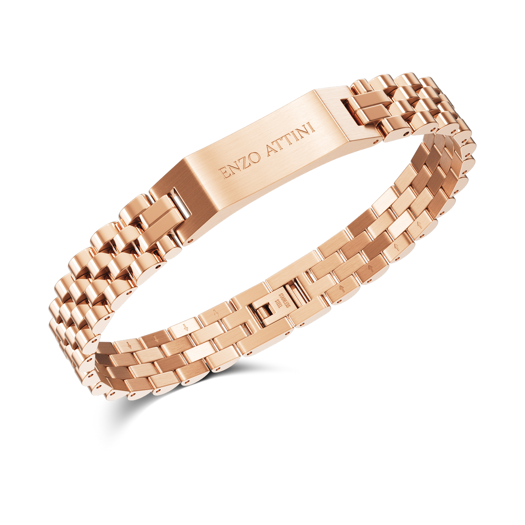 "Piazza San Marco" - President Bracelet / Rose Gold