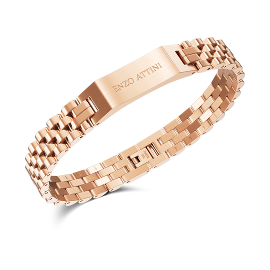 "Piazza San Marco" - President Bracelet / Rose Gold