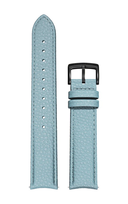 Tiffany Italian Leather Strap / Black Color Buckle