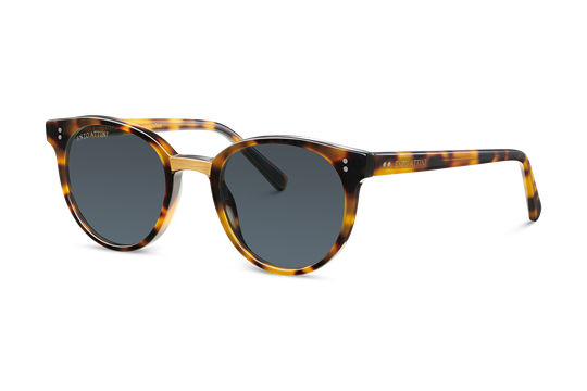 Murano / Tortoise Red + Dark Black Lens.