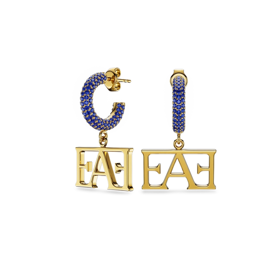 My Enzo Attini Earrings / Blue Color - Enzo Attini - - earrings, jewelry_women