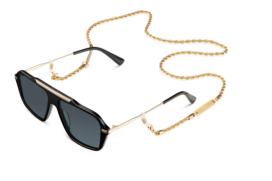 Palazzo Ducezio / Black&Gold Color + Dark Black Lens.