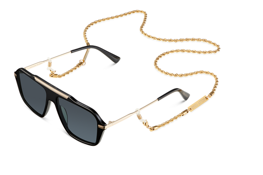 Palazzo Ducezio / Black&Gold Color + Dark Black Lens.