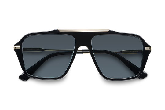 Palazzo Ducezio / Black&Gold Color + Dark Black Lens.