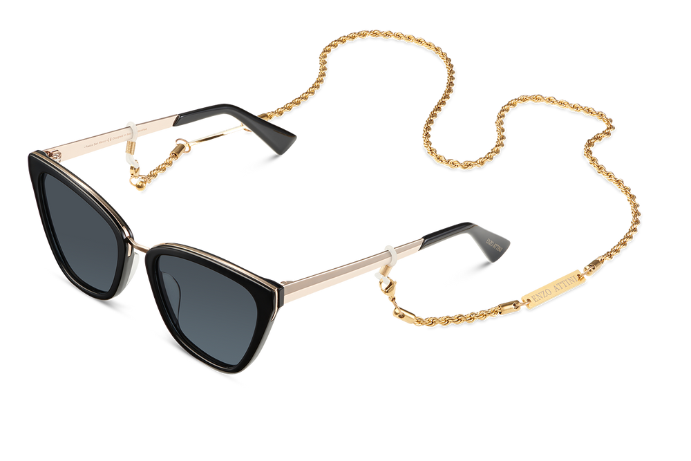 Piazza San Marco / Black & Gold Color + Dark Black Lens.