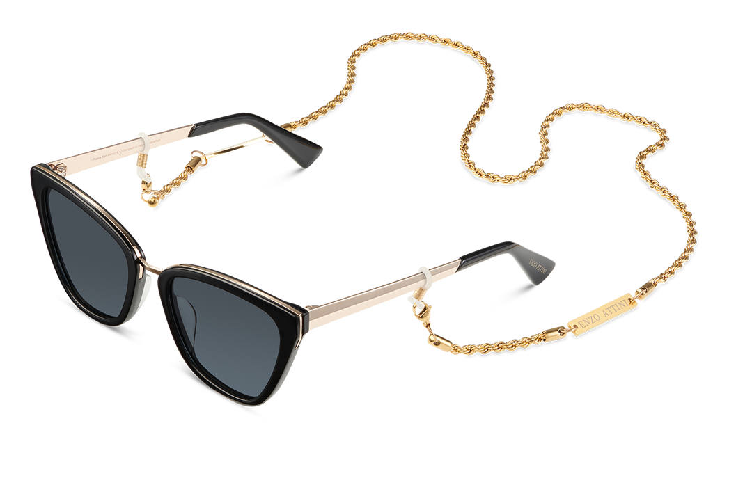 Piazza San Marco / Black & Gold Color + Dark Black Lens.
