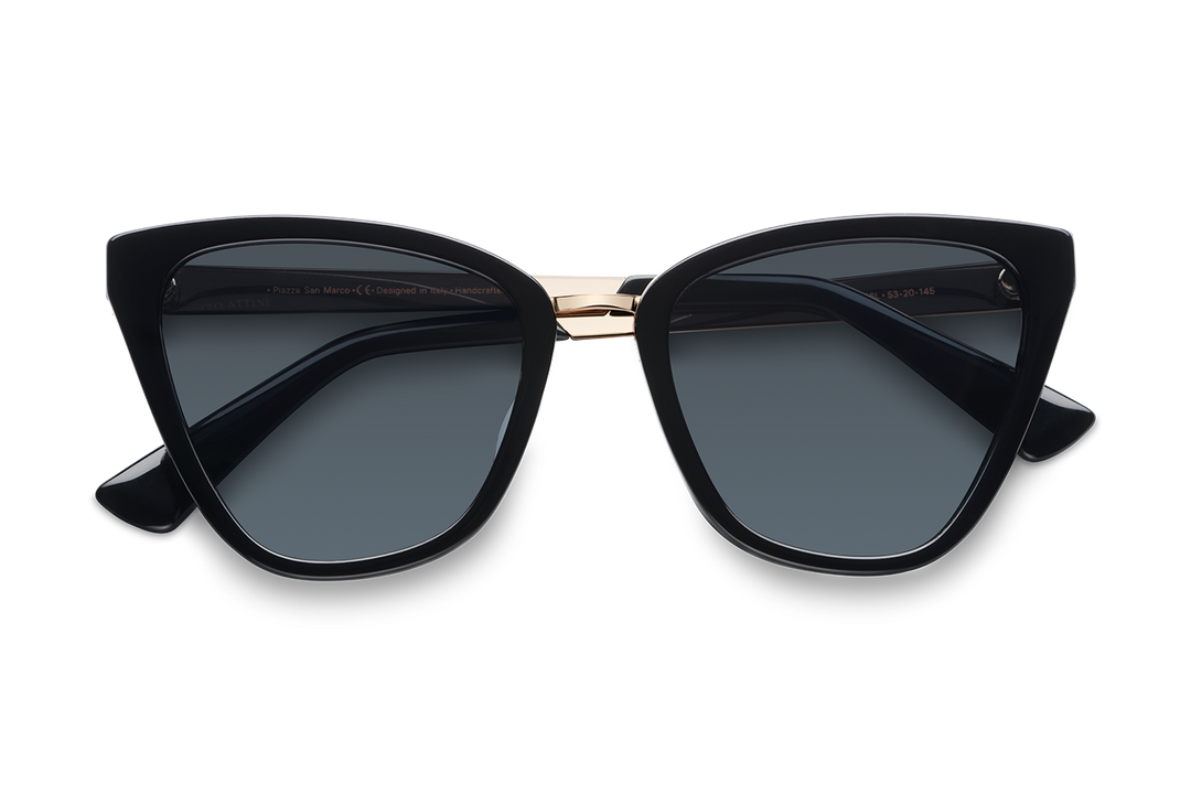 Piazza San Marco / Black & Gold Color + Dark Black Lens.