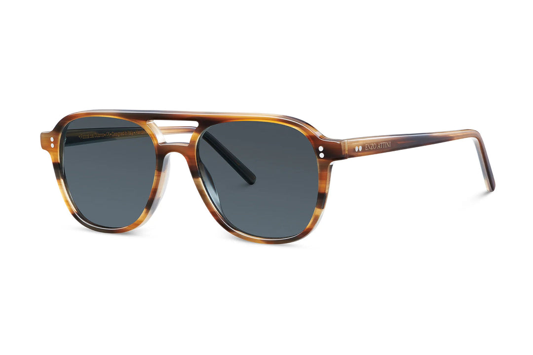 Piazza del Duomo / Tortoise Brown + Dark Black Lens.