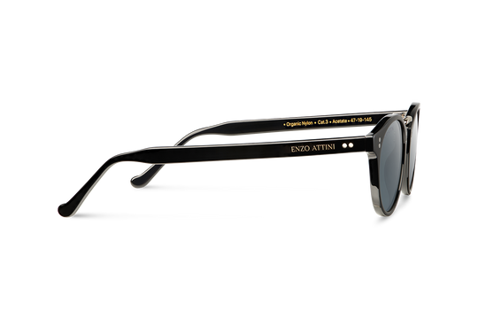 Portofino / Black + Dark Black Lens
