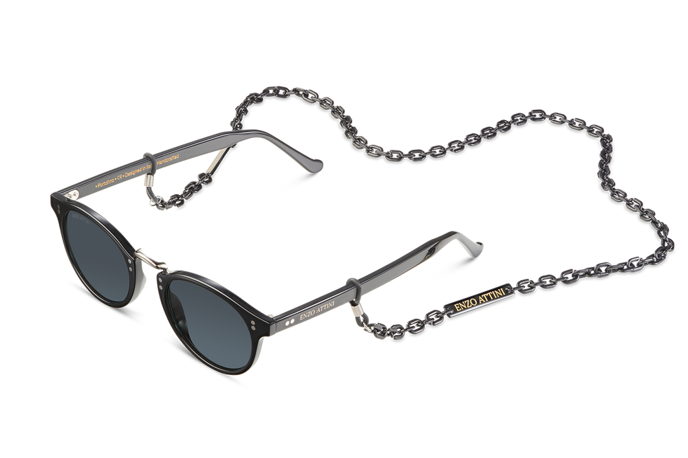 Portofino / Black + Dark Black Lens