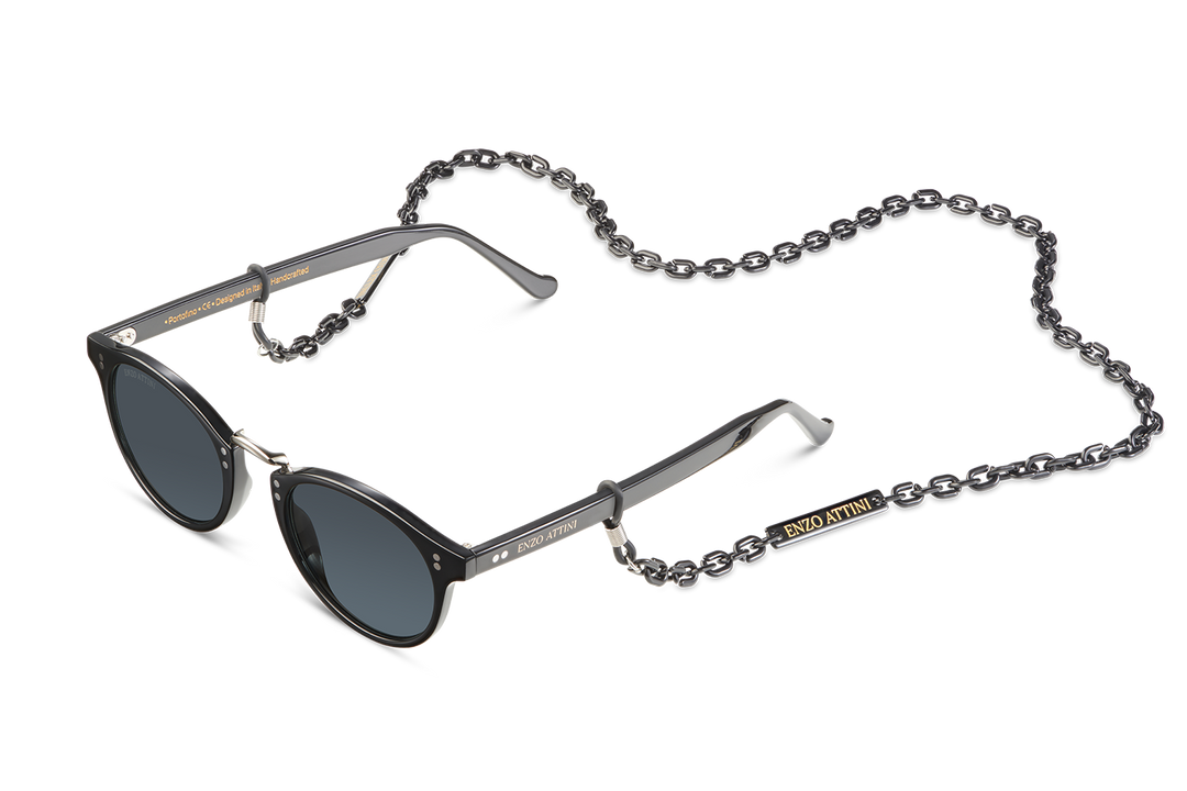 Portofino / Black + Dark Black Lens
