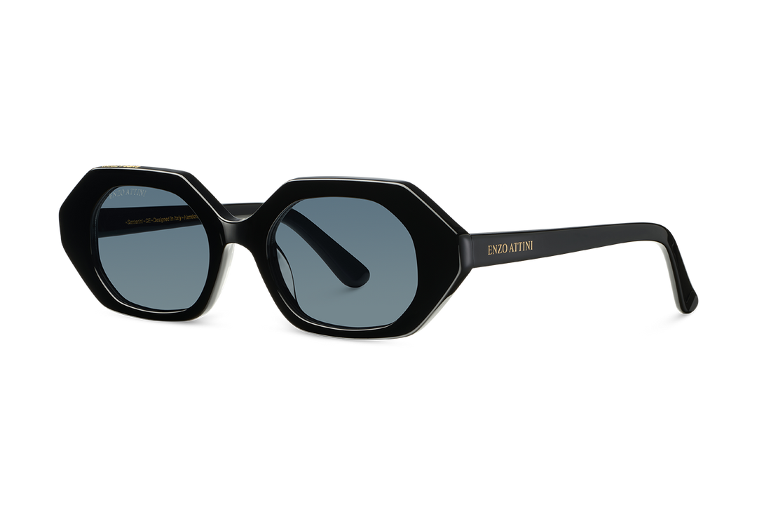 Santorini / Black + Dark Black Lens.