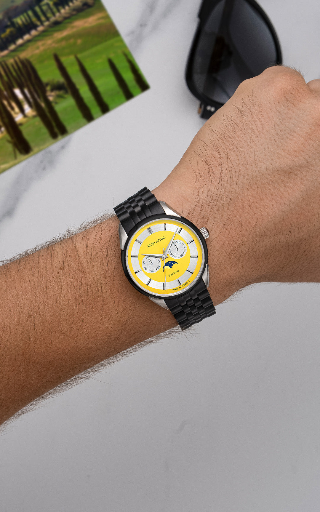 Val d'Orcia - President Bracelet / Swiss Movement