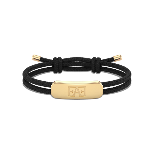 Movement Cord Bracelet / Black Color