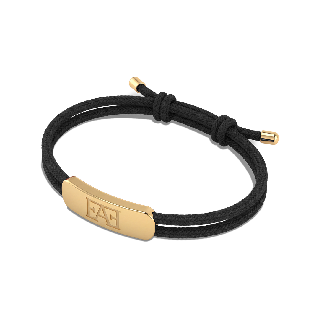 Movement Cord Bracelet / Black Color