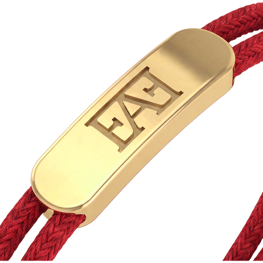 Movement Cord Bracelet / Red Color